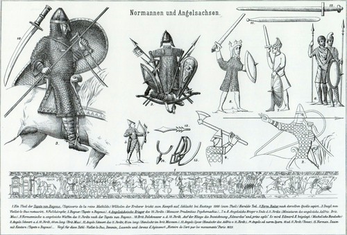 Normannen und angelsachsen - normannen,