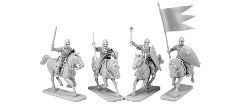 Miniatures norman riders - v&v,